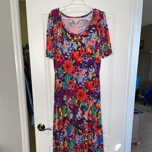 LLR long floral dress